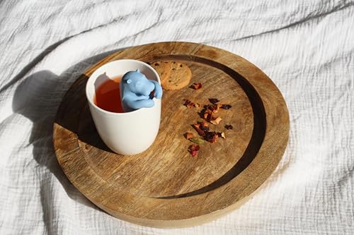 Winkee Teesieb für losen Tee Hippo Tee Ei Teaballs Silikon – Ansicht 3