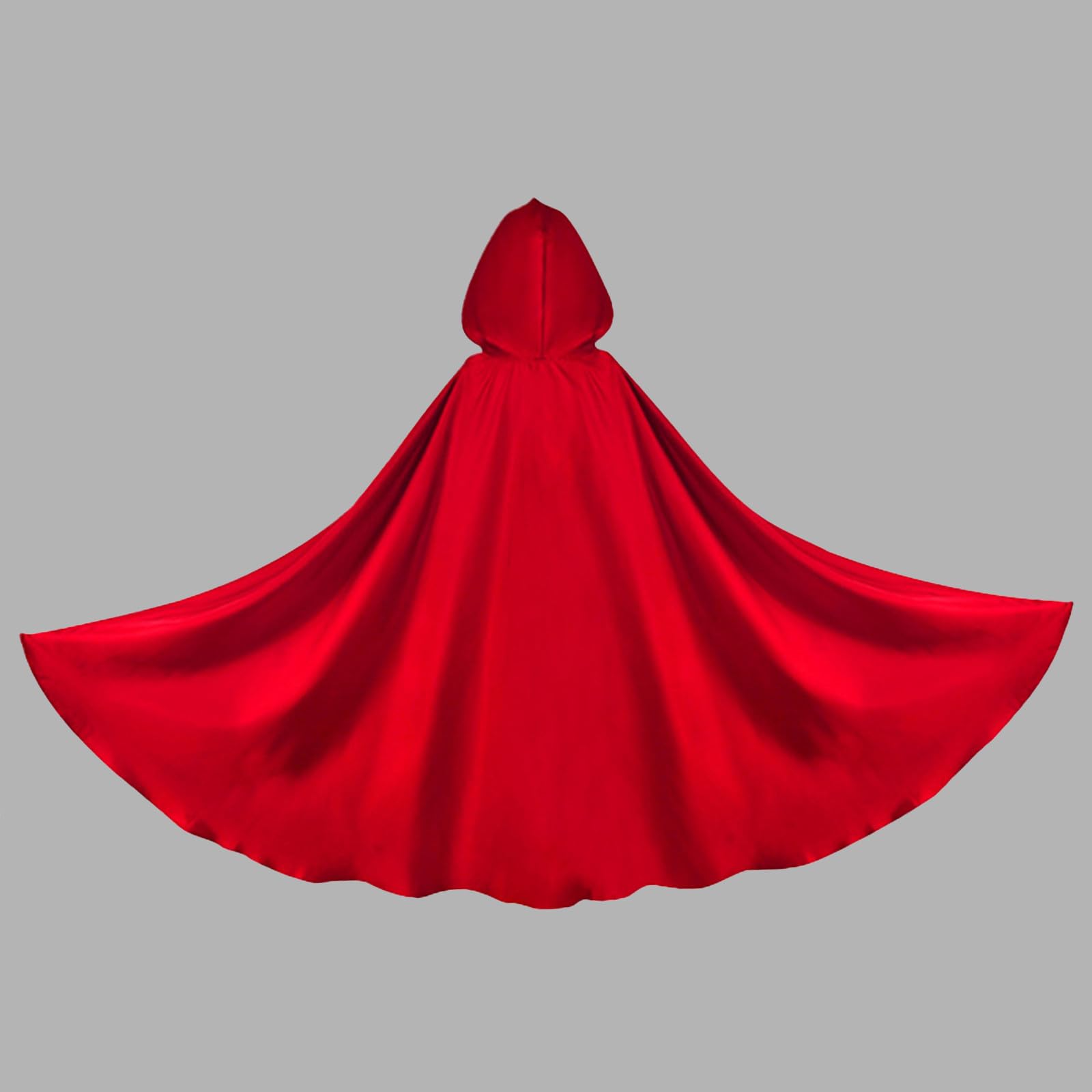 Costume Halloween Cape À Capuche De Sorcière Vampire Longue Vintage Pirate