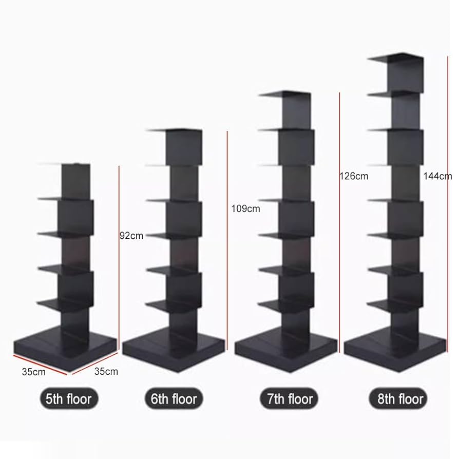 Amazon｜メタルスパインブックタワー 6/8段フロアタイプ見えない