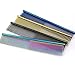 ZoCr Stainless Steel Pet Comb for Dogs Cats, Pet Grooming Comb with Different Spaced Rounded Teeth (Colorful)