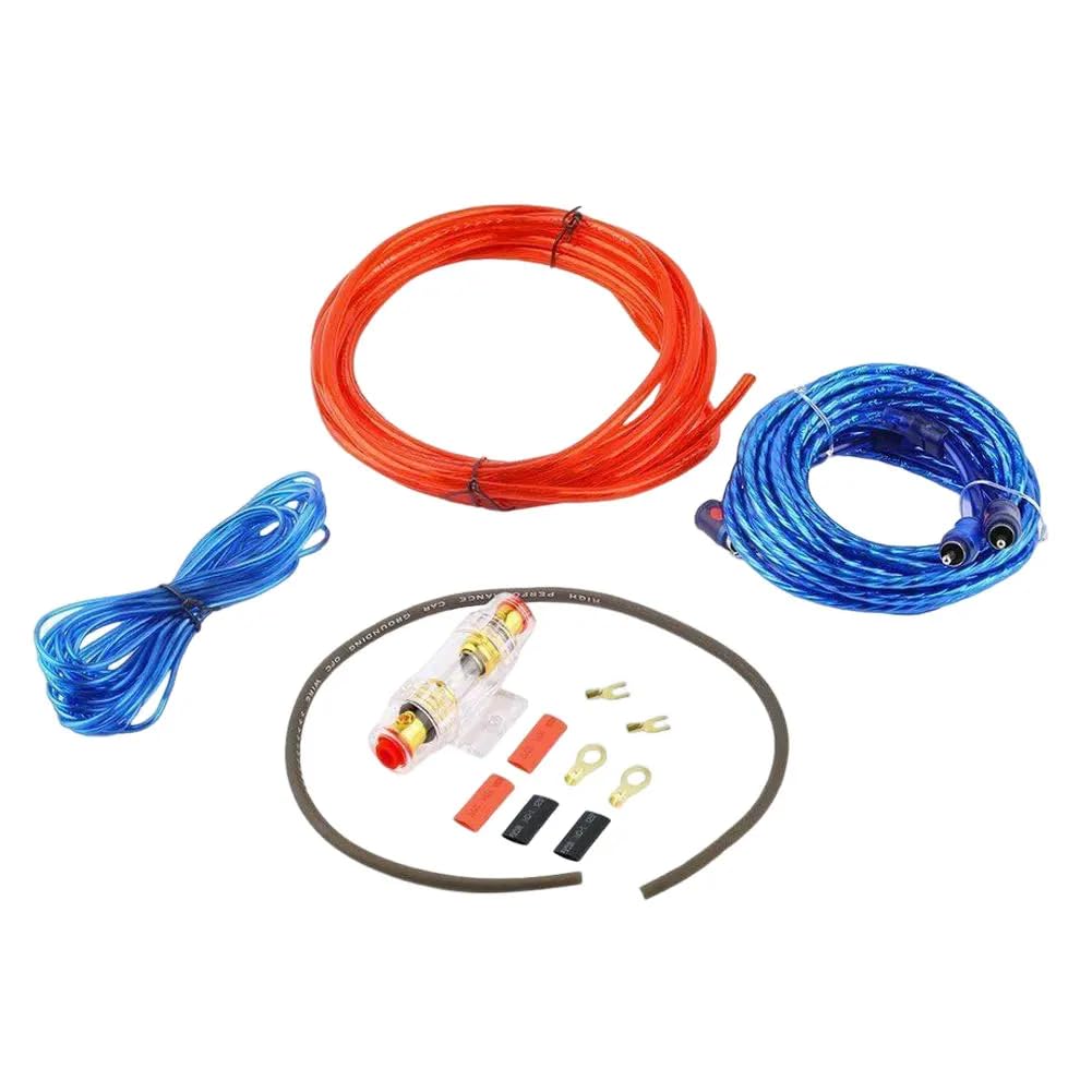 Kit Câblage Ampli Voiture Calibre 10 - Tout Inclus Pour Installer Subwoofer Et Amplificateur - 9