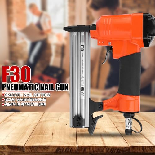Cordless Brad Nailer Kit, Industrial Grade Pneumatic Nail Gun Stapler, Framing Nailer for Furniture Assembly - Image 2