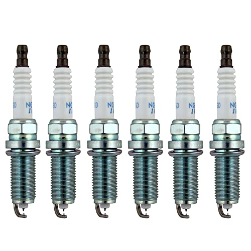 NGK Set of 6 Laser Iridium Spark Plugs Fine Wire 0.044 For Lexus Toyota 3.5l V6