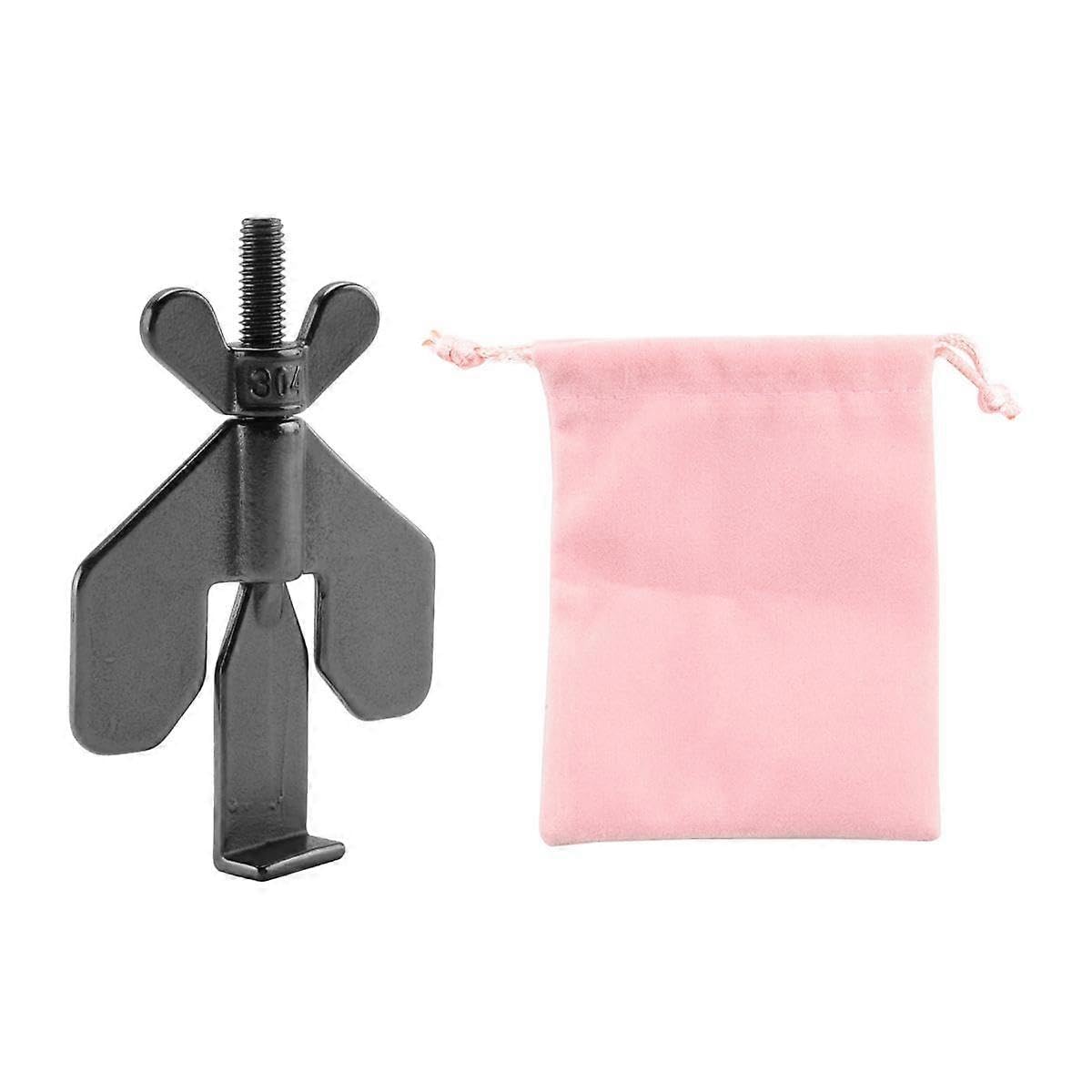 Portable Door Lock for Travel Used with Door Security Bar,Door Locker from Inside for Home Hotel Motel Apartment