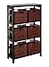 Leo 7pc Shelf and Baskets; one shelf, 6 small baskets; 3 cartons RTM13282
