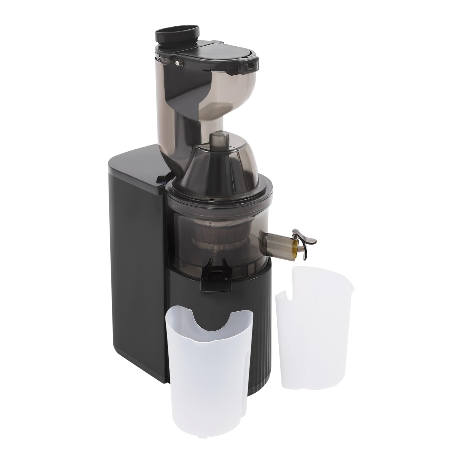 Estrattore di succo Slow Juicer 48U Min con filtro fine | 48 giri/min, tecnologia Slow-Press, fino al 98,5% di efficienza di succo, funzionamento silenzioso, filtro fine e funzione di