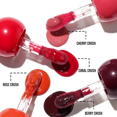 Image of Daily Life Forever52 Lipsy Lip Tint | Hydrating Glossy Lip Colour with Cherry Seed Oil, Meadowfoam Oil & Hyaluronic Acid | Buildable Pigment, Non-Sticky, Long-Lasting Lip Stain, Cherry Crush -01