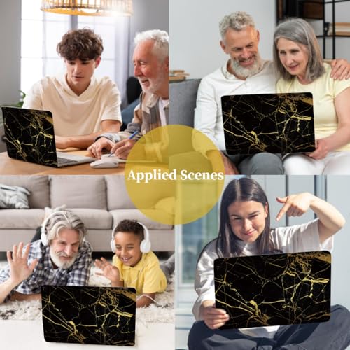Carcasa MacBook Pro 15 2012-2015 A1398 rígida de plástico con acabado mármol negro 6