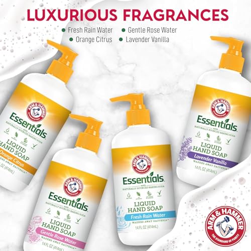 Arm & Hammer Liquid Hand Soap for Gentle Skin Cleansing, 14 Fl Oz