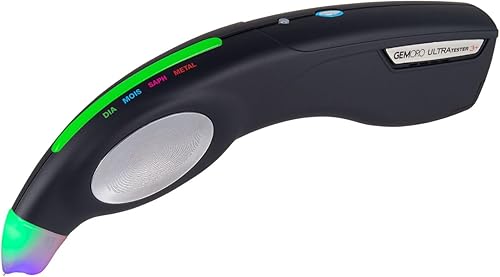 GemOro UltraTester 3+ - Probador de diamantes | Prueba de diamante, moissanita, piedra preciosa de zafiro blanco | Herramienta de precisión con