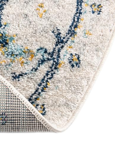 Tapete Vintage Madeline Redondo 152 cm Gris miniatura 6