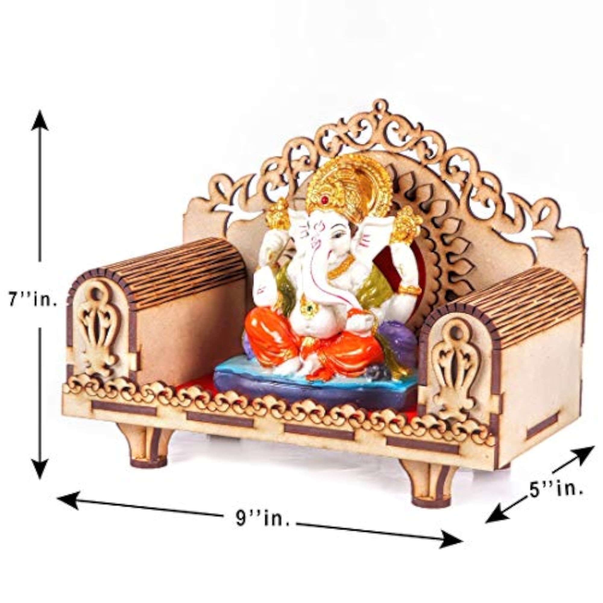 Wooden Singhasan Temple for God