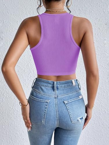 Image of Toochki Tops for Women Crop Top for Women's Tank Activewear Tee Sports Western Casual Cotton Camisole Pack of 2 Combo