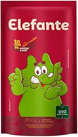 Extrato De Tomate Elefante Sem Glúten Em Sachê 850G