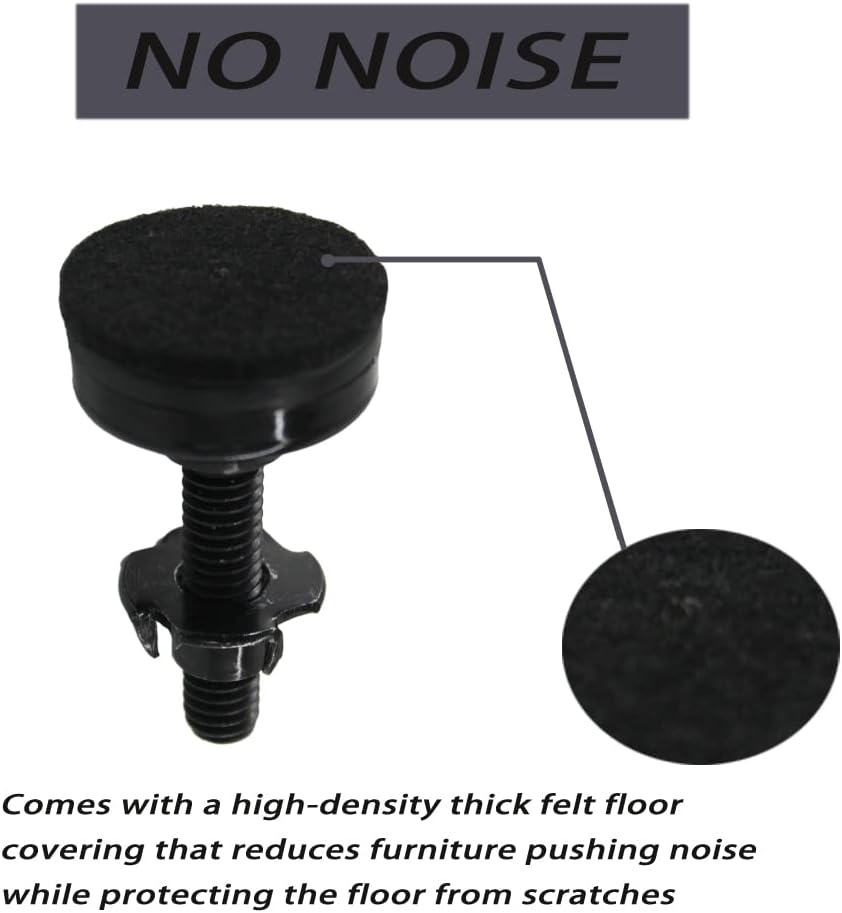 Buy Furniture Levelers 4 Pack Heavy Duty Furniture Leveling Feet 3/816