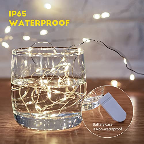 image for Brightown 24 Pack Fairy Lights Battery Operated - 7Ft 20 Led Mini Stri