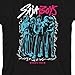 Kpop Demon Hunters Saja Boys Youth Black Crew Neck Short Sleeve T-Shirt-Small