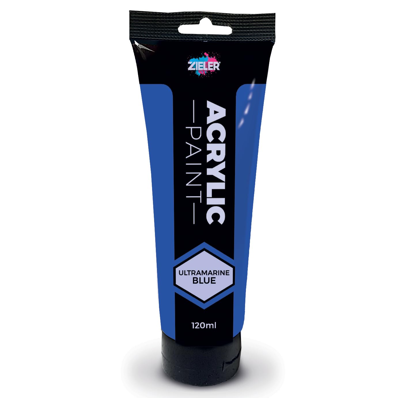 Zieler 120ml Acrylic Paints (Ultramarine Blue)