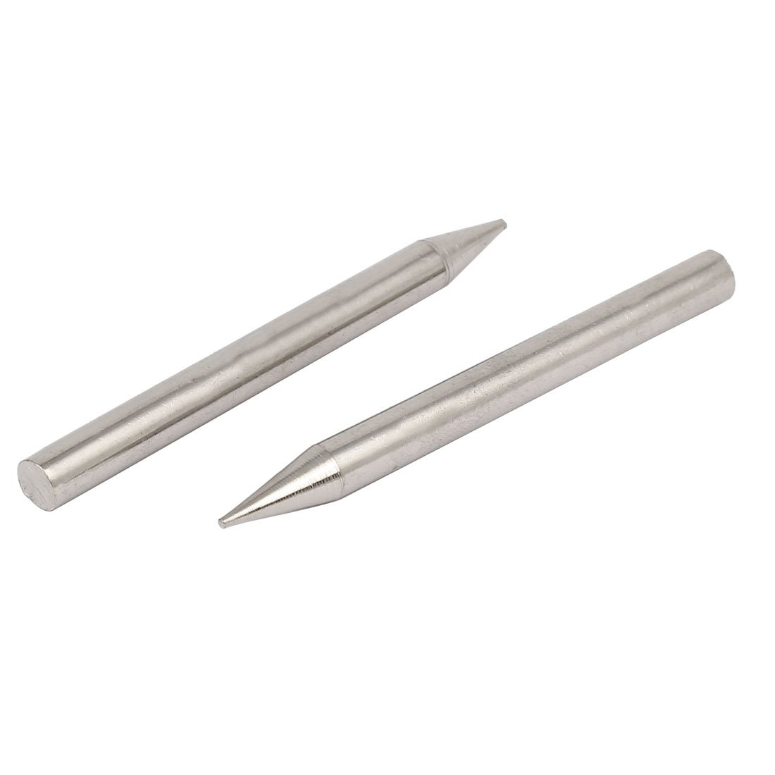 Aexit 60W 6mm Parts & Accessories Shank Dia Soldering Iron Point Tip Rework Station Welding Tips Tool 5pcs