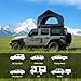 WINTENT Inflatable Rooftop Tents for Camping Easy Setup Tent for Top of Car Roof Tent Pickup Truck SUV Tents Blow Up with Strip Light, Ladder, Thick Mattress