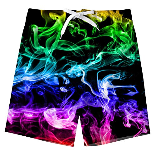 Kids4ever Short de Bain pour garçon Motif imprimé 3D - - 9-10 Ans Cover