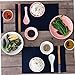 Hemobllo Vajilla Japonesa de Cerámica Rosa para Hogar Incluye Platos Cuencos Tazas Cucharas y Palillos Resistente y Seguro para Uso Diario Cocina y Restaurante Imagen de Hemobllo Vajilla Japonesa de Cerámica Rosa para Hogar Incluye Platos Cuencos Tazas Cucharas y Palillos Resistente y Seguro para Uso Diario Cocina y Restaurante