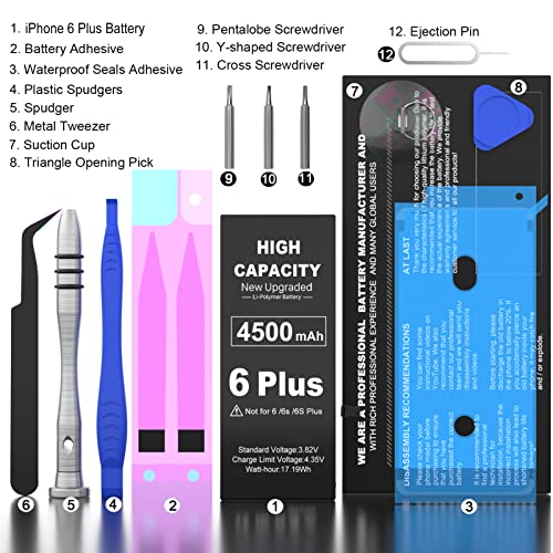 Wavypo 20210419 Battery For Iphone 6 Plus thumb #5