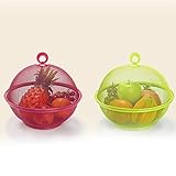 aepfel Form Mesh FRESH FRUITS Lagerung Drain Basket halten Fliegen Insekten