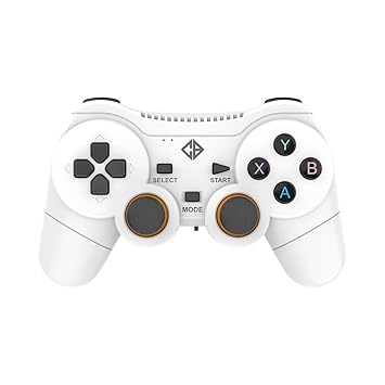 Cosmic Byte Nexus Wireless Controller for PC | Dual Vibration, Sensitive Triggers, Fast Response | Powered by 2 AAA Batteries (Not Included) (White) - image, photos
