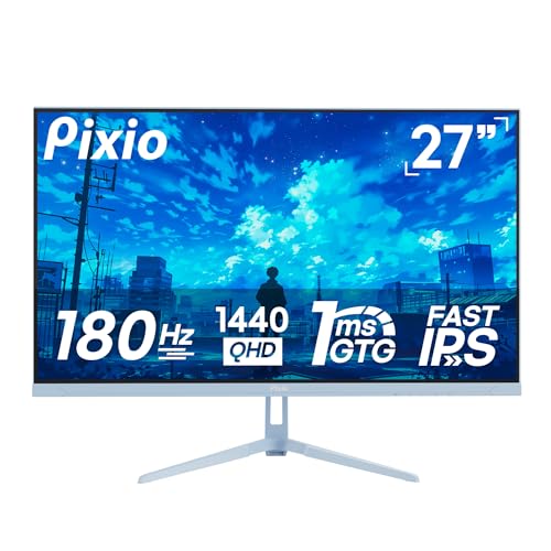 Amazon.com: Pixio PX278 Wave Blue 27 inch 180Hz Refresh Rate Quad