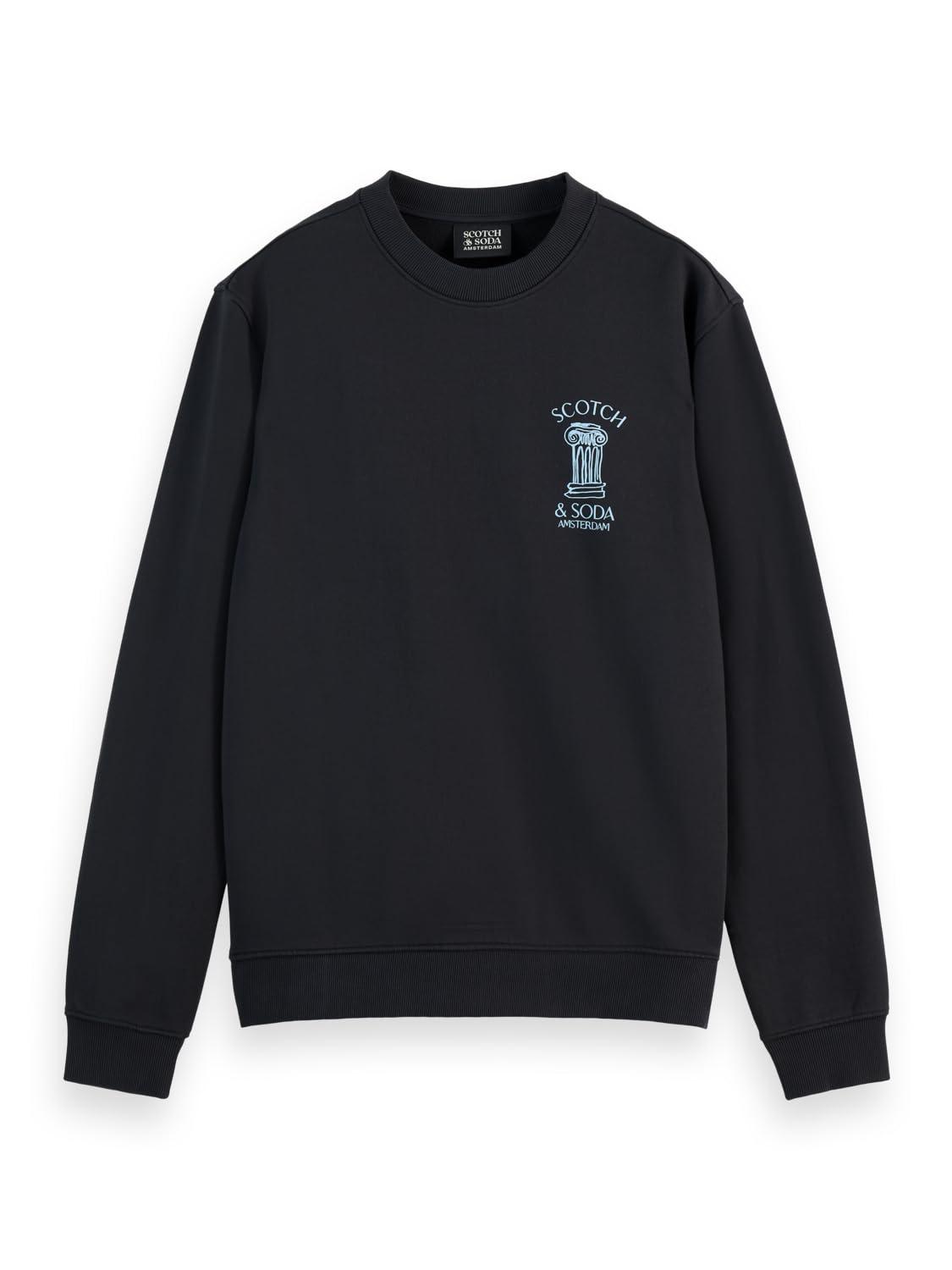 Scotch & Soda Men's Chest Artwork Sweatshirt