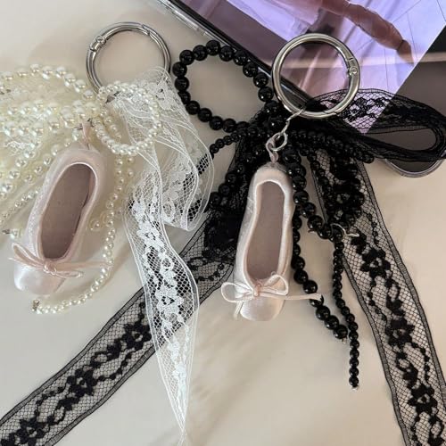 Pendentif chaussure de ballet en perles, cadeau idéal - 4