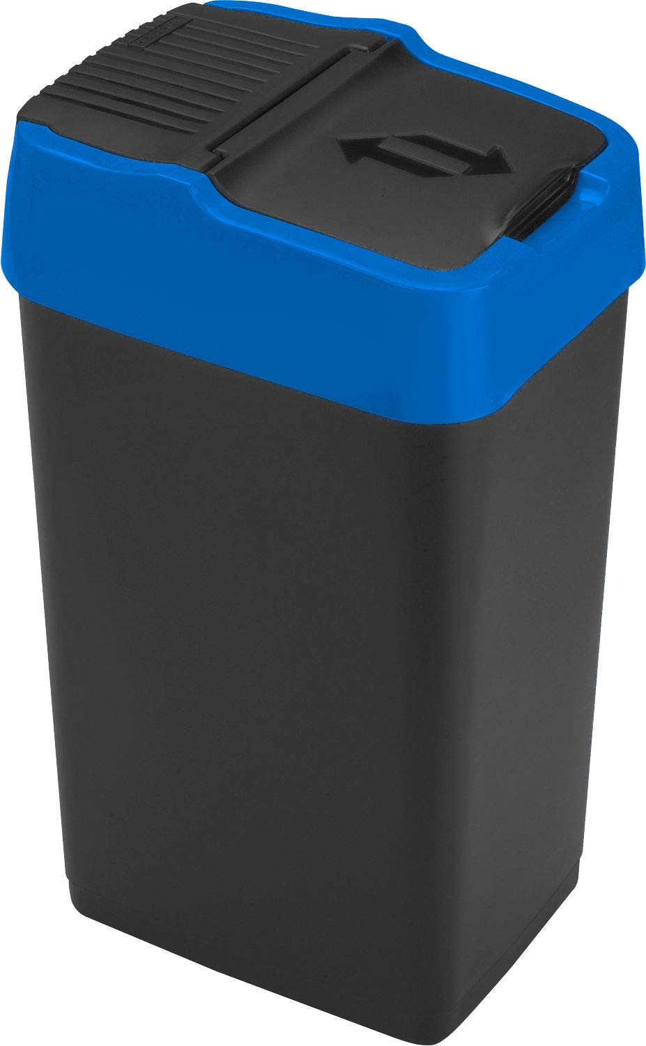 Sterling Ventures 18L Plastic Indoor Recycling Bin with Double Swing