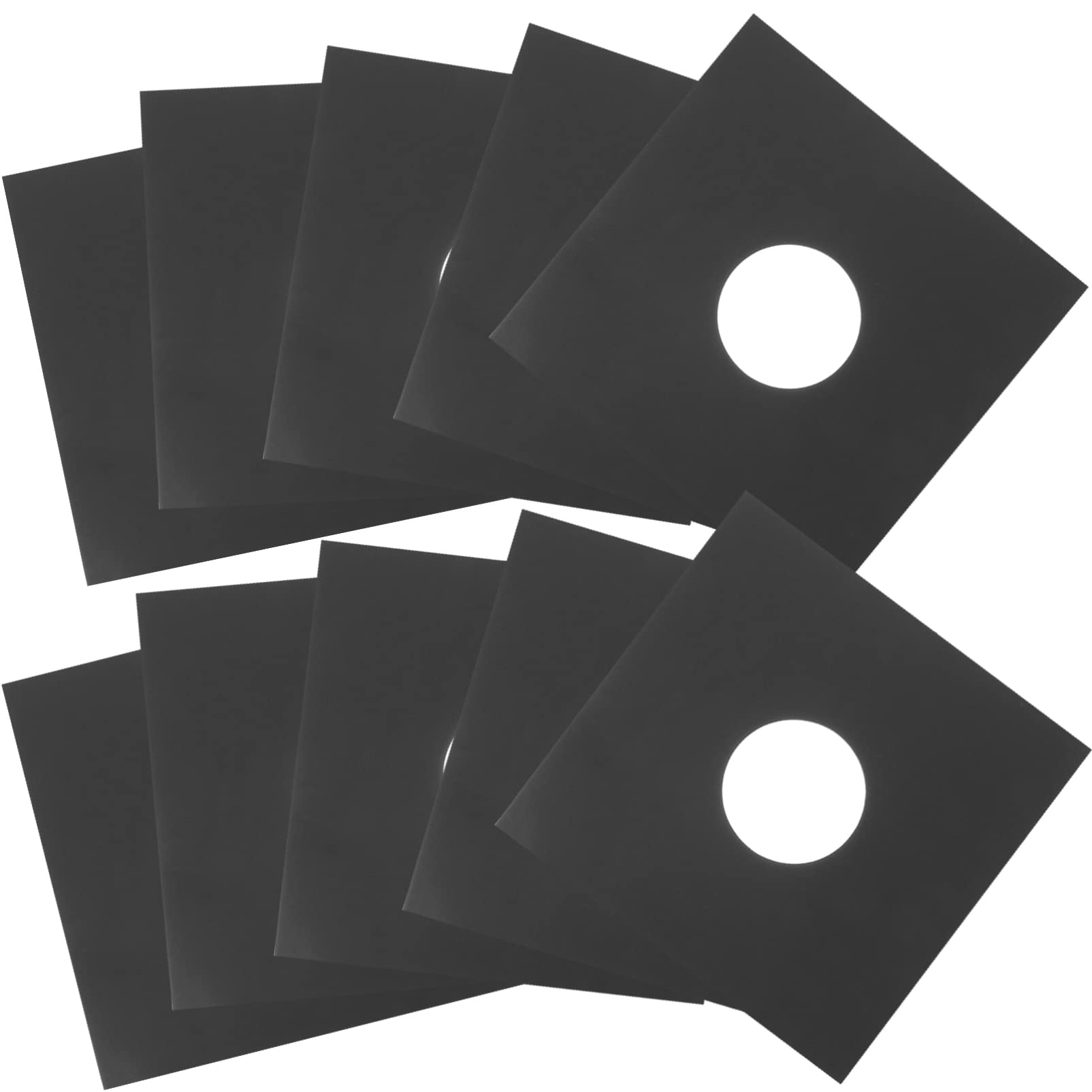 10pcs vinyl record sleeves vinyl record storage pouches anti-static inner cd covers