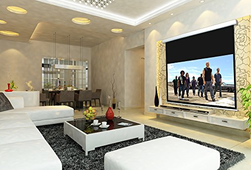 Schermo Proiezione con bordi motorizzato 230x130cm...