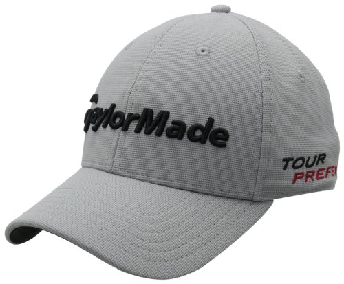 TaylorMade Tour Radar Structured Hat, Gray, Adjustable