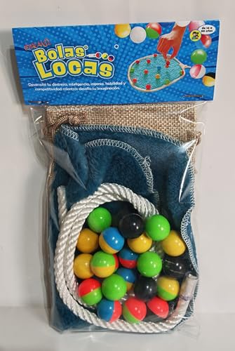 Evaland Bolas loucas conjunto com ímanes e corda. Jogo de tabuleiro de estratégia, entretenimento e capacidade de rir e divertir-se com a sua família e amigos.