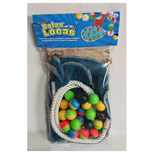 Evaland Bolas Locas Juego con imanes y Cuerda. Juego de Mesa de Estrategia, Entretenimiento y Habilidad para reir y divertirte con Tus Familiares y Amigos.