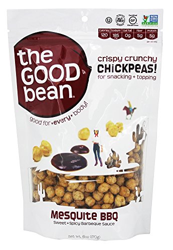 The Good Bean Chickpea Snack-Mesquite BBQ-6 oz