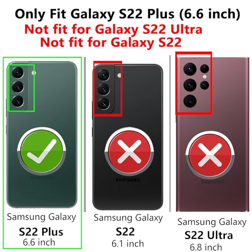 Coque Samsung S22 Plus antichoc protégeant l'écran et l'appareil photo