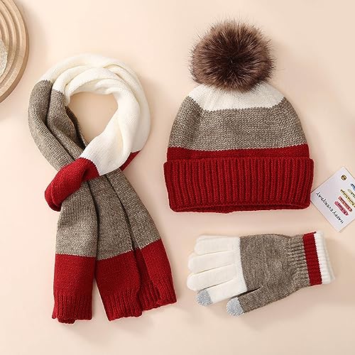 Gorro de invierno y guantes para niños que buscan abrigarse sin perder movilidad 5