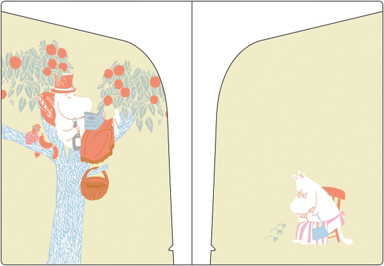 Gakken Staful Moomin File, Double File, A5, On Trees, CD04593