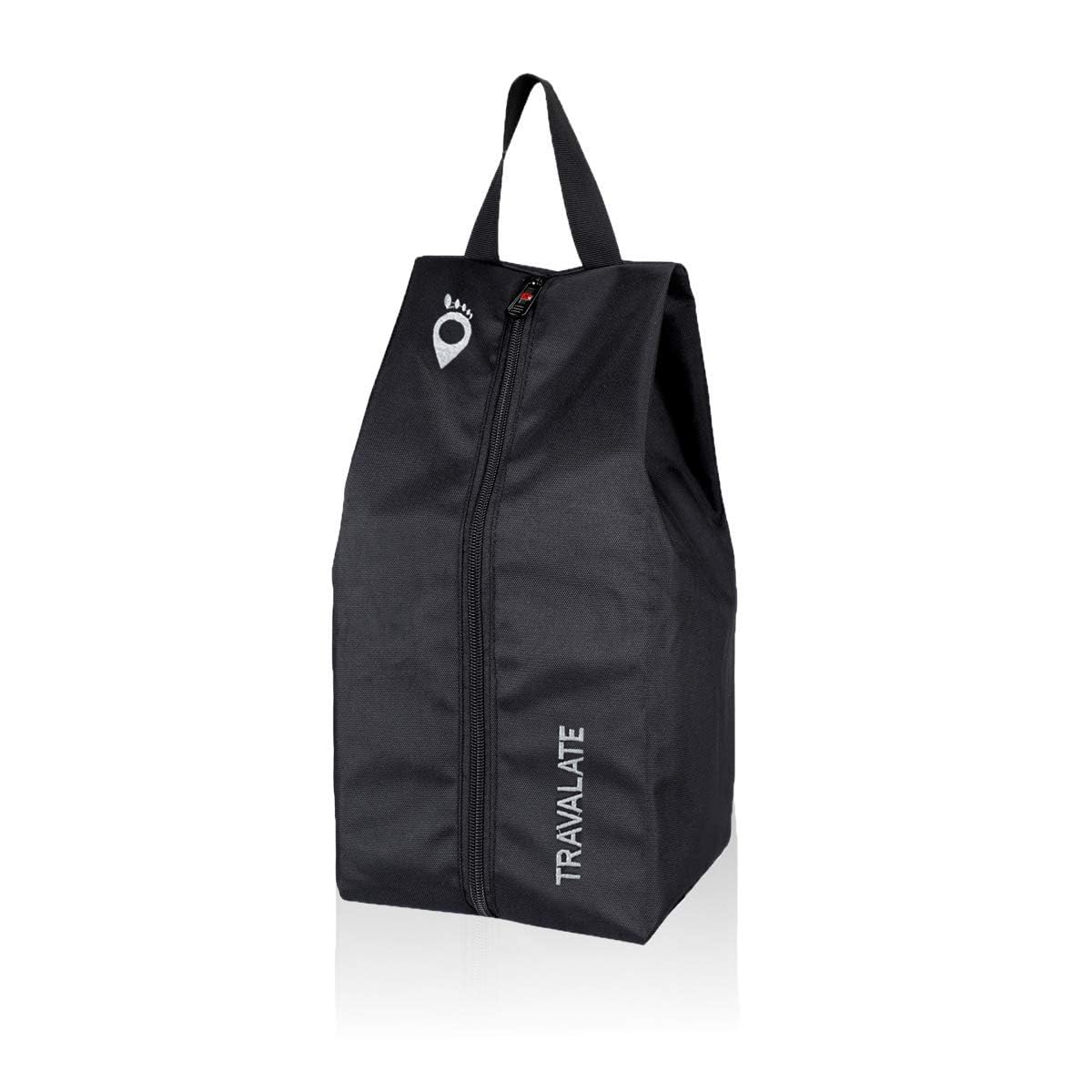 Black Travel Shoe Bag Travel Organizer Water Proof Multi-Purpose Portable Foldable Shoe Organizer Bag (Black, 18X 7 X 5.5 Inch)-image-29