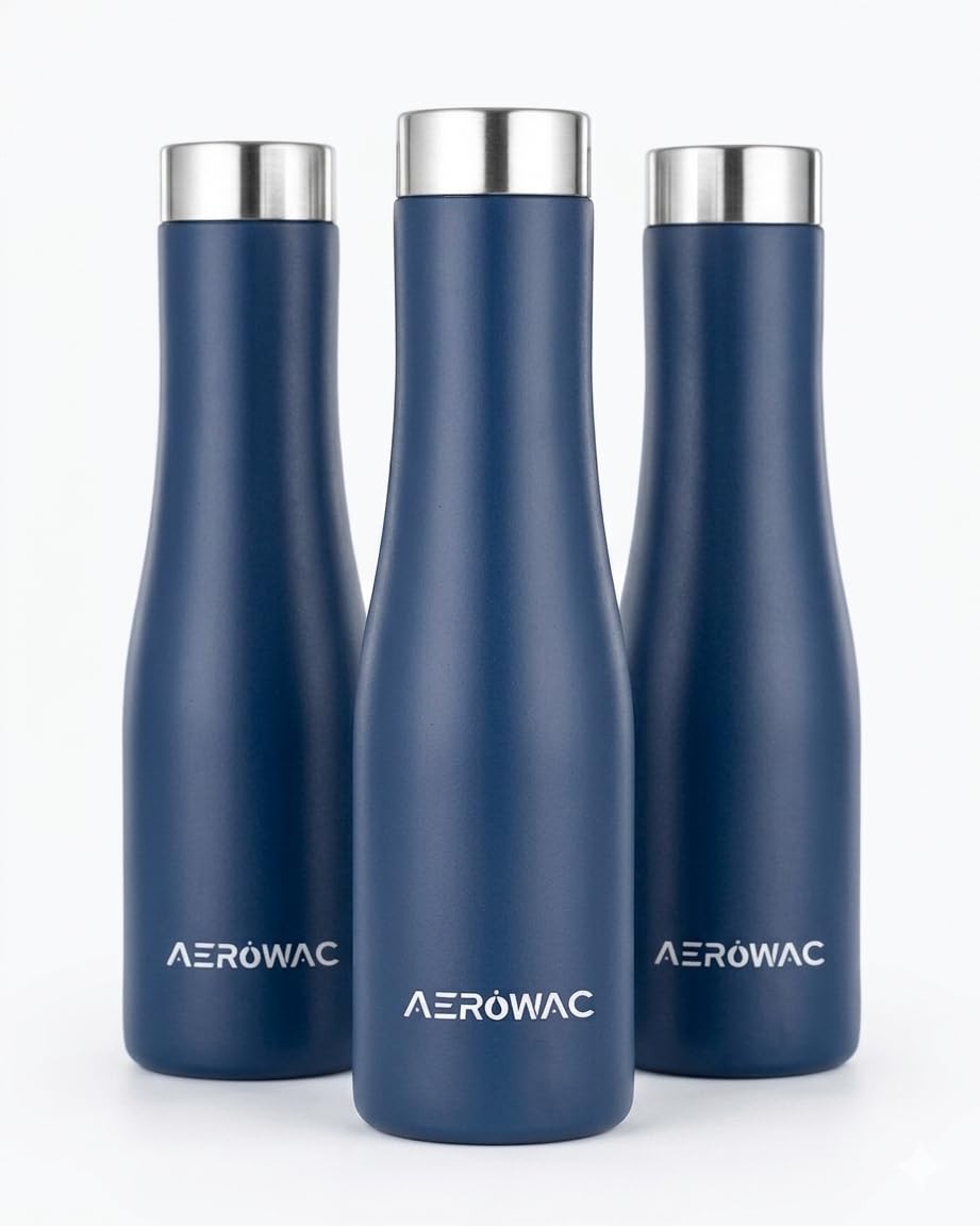 AEROWAC Stainless Steel Water Bottle - 1000ml -18
