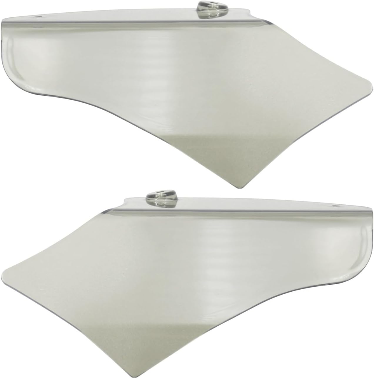 For So&ftail Fat&boy Slim FLS FXCW FLSTF FXS 2000-2017 Motorcycle Light Reflective Air Deflector Saddle Heat Shield ABS Windshields Accessories