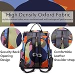 COFIHOME Backpack Purse for Women Anti-theft Bag Waterproof Small Nylon Lightweight Backpack College Bookbag Shoulder Bag Travel Bag - Image 5