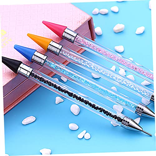 Healeved 3pcs Acrílico Dotting Pen para Nail Art miniatura 7