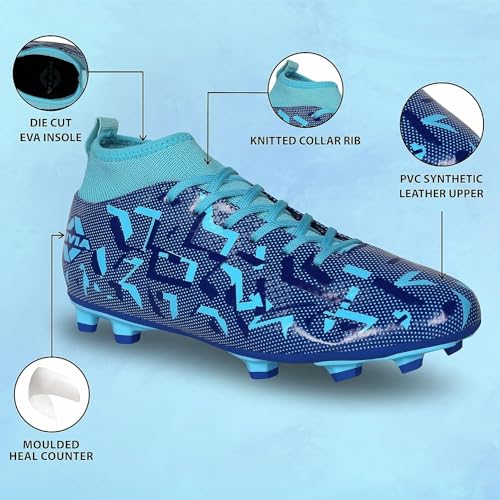 Image of Nivia Pro Encounter 10.0 Football Stud for Men /Comfortable and Lightweight /Sports Shoe