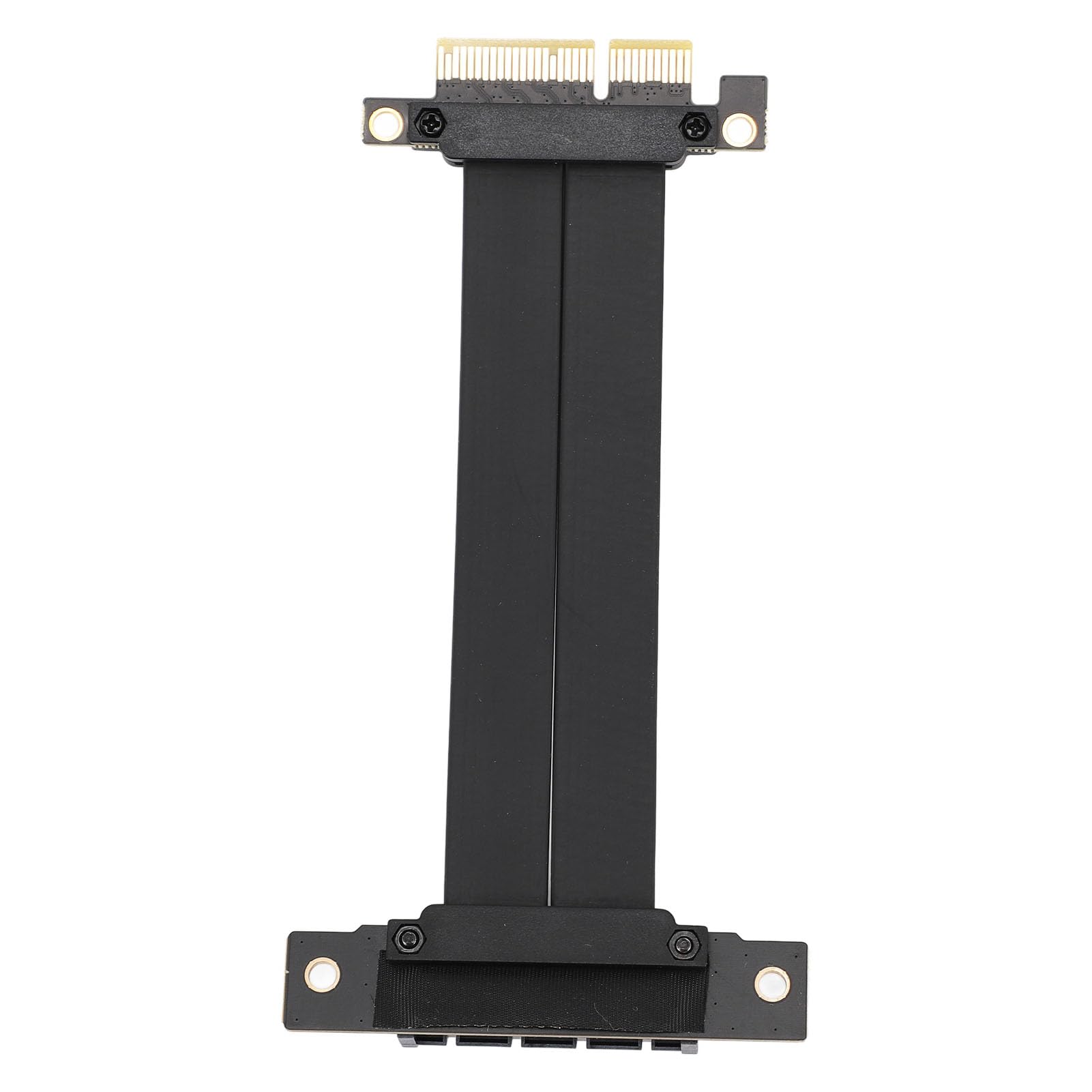 Câble Rallonge PCIe 4.0 X4 16 Gbit/s 10 Cm – 180° Mâle / 90° Femelle, Cuivre, Pour Carte WiFi & M.2