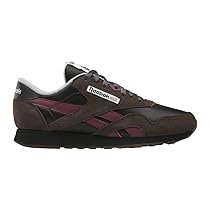 Reebok Scarpe da Ginnastica da Uomo, in Nylon, Colore Nero Lavato, Nero, Nero Ciliegia, 34 EU, Black Cherry, 34 EU